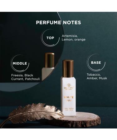 White Oud Luxury Eau De Parfum Unisex Perfume No Alcohol Orange Fressia & Tobacco Woody Long Lasting Fragrance Scent 20ml 0.67 Floz. - Buy Online on GoSupps.com