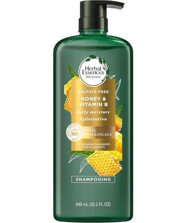 Herbal Essences Pure Plants Honey Daily Moisture Sulfate Free Shampoo 600 mL for All Hair Types specially Dry Hair Shampoo 600 ml (Pack of 1) - Buy Online on GoSupps.com
