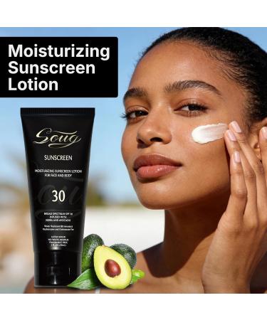 Face Sunscreen Black Girl Sunscreen for black skin Face & Body Moisturizing sunscreen for face SPF 30 Black Gir'l Sunscreen for black women - Buy Online on GoSupps.com