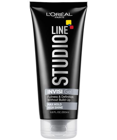 L'Or al Paris Studio Line Above it All Invisi Gel - Max Hold  6.8 fl. oz. Unscented 6.80 Fl Oz (Pack of 1)