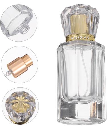 MAGICLULU 1pc Perfume Spray Bottle Glass Refillable Glass Spray Bottle Terrarium Glass Container Luxury Refillable Perfume Container Essential Empty White Travel Diamond - Buy Online on GoSupps.com