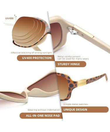 Shop JM Classic Bifocal Reading Glasses - Stylish Tortoise Gradient Sunglasses for Women | 4.0x Magnification - Buy Online on GoSupps.com