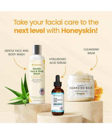 Honeyskin Gel Moisturizer for face Lightweight Water Gel Infused with Coconut water with Niacinamide & Peptides for Deep Hydration Hypoallergenic Face Moisturizer for Women 2oz 2 Ounce (Pack of 1) - Buy Online on GoSupps.com