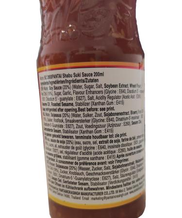  Pantai Shabu Suki Spicy and Fruity Sauce from Thailand 200 ml - Buy Online on GoSupps.com