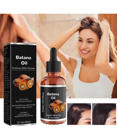 Batana Oil Organic for Healthy Hair 100% Natural Hair Growth Oil Batana Oil for Hair Growth Promotes Hair Wellness for Men & Women Leaves Your Hair Smoother Oil (3Pcs) - Buy Online on GoSupps.com