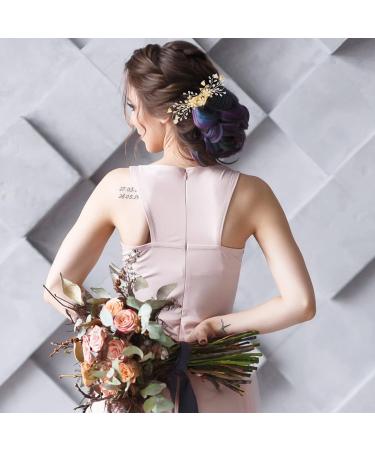 Bridal Wedding Hair Pins Flower Hairpieces Rhinestone Hair Accessories Pearl Hair Comb Hair Clips for Bride Bridesmaid 8 Pieces - Buy Online on GoSupps.com