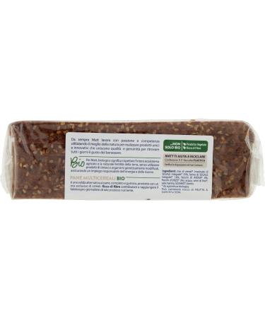  Matt Matt Organic multicereal bread 500g - Buy Online on GoSupps.com
