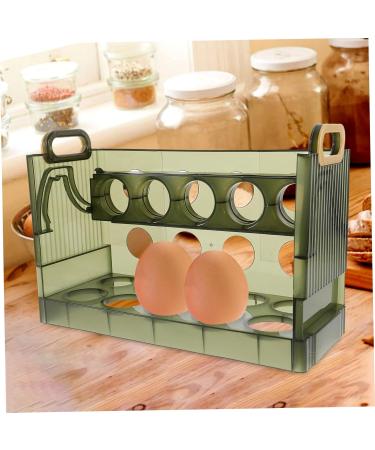 Mikinona Egg Holder Egg Storage Box Plastic Trays s Eggs Holder Egg Tray Egg Box Multi-layer Clamshell - Buy Online on GoSupps.com