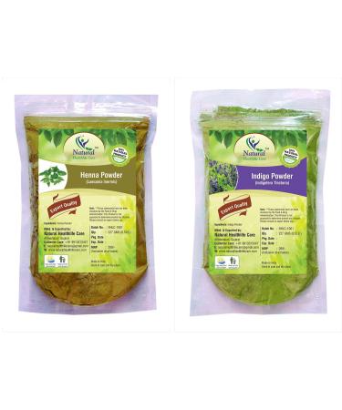 QURA QURA Lawsonia Inermis 100% Indigo Leaf Henna Powder (227 g)
