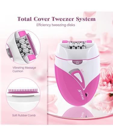 Buy Women's Epilator with LED Light - Wireless Hair Removal for Face Body Armpit Bikini & Leg | International Shipping - Buy Online on GoSupps.com