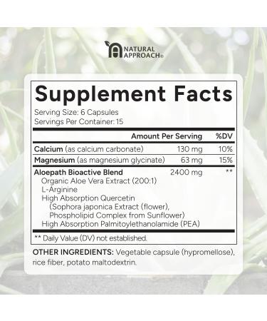 ALOEPATH | Organic Aloe Vera for Bladder Discomfort & Urinary Tract Health | 200:1 Extract | 220,000mg Equivalence with Palmitoylethanolamide - Buy Online on GoSupps.com