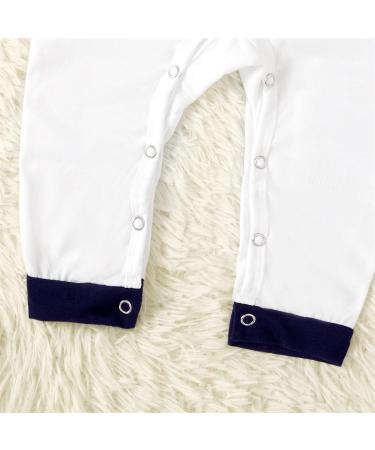 PatPat Family Matching Christmas Pajamas Set - Tree Snowflake & Letters Print, Long-sleeve Sleepwear, Baby 3-6 Months - Dark Blue - Buy Online on GoSupps.com