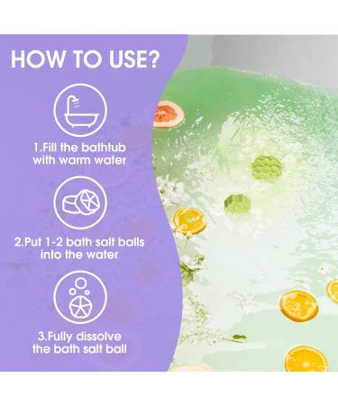 12 Pack Handmade Bath Bombs for Women & Girls - Fizzy Shower Balls Gift Set, Perfect for Relaxing & Holiday Gifting - Buy Online on GoSupps.com