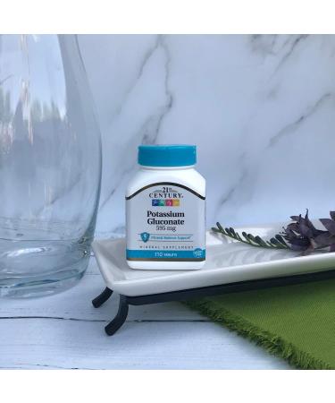 21st Century Potassium 99 mg 110 Tabs - Buy Online on GoSupps.com