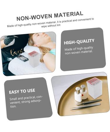 FRCOLOR 6Pcs Cleaning Pads Nail Polish Wipes Nail Polish Removers Eyelash Cleaner Cleaning Cloth For Glue Bottle Nail Polish Remover Cloth White Wipe Sheet Abs Cleaning - Buy Online on GoSupps.com