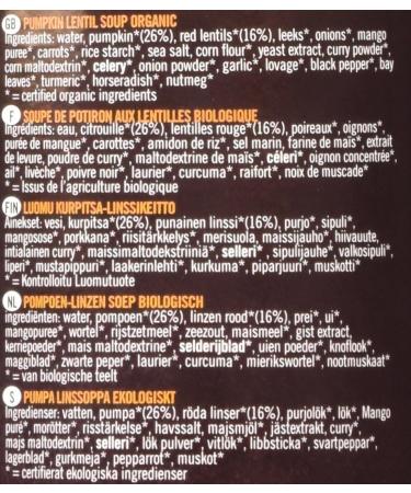 Biona Organic Spiced Pumpkin Soup 680g - Buy Online on GoSupps.com