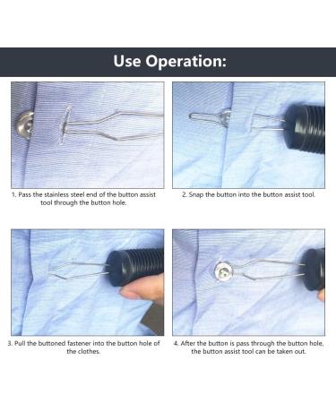 Buttoning Aid & Zipper Helper Tool for Arthritis | Easy Grip Clothing Assist for Independent Living - Buy Online on GoSupps.com