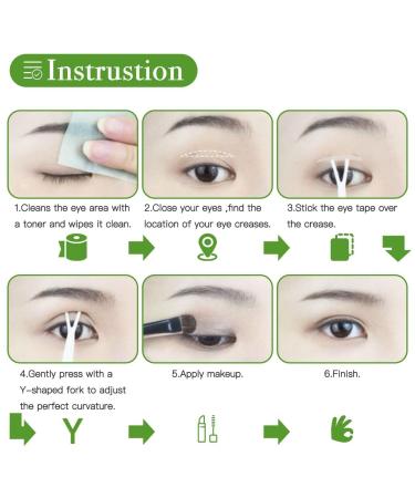 Invisible Eyelid Tape 6MM Large Size - Instant Eye Lift Strips for Hooded & Droopy Eyelids - Waterproof & One-sided Sticky - Buy Online on GoSupps.com
