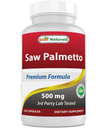 Best Naturals Saw Palmetto 10:1 Extract Prostate Supplements for Men - 120 Capsules - Made with Pygeum Bark 4:1 Extract & Pumpkin Seed Powder - Buy Online on GoSupps.com
