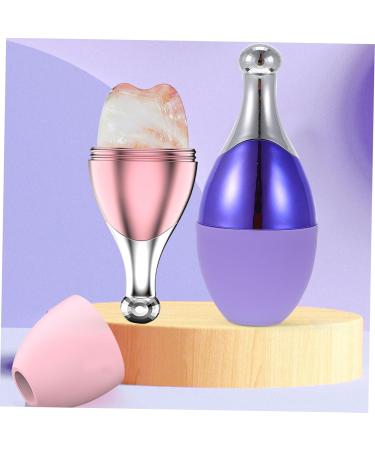 Hemoton Silicone Ice Roller for Face & Eyes | Skin Care Tool & Facial Massager | Ice Roller Spray Bottle for Beauty & Skin Massage - Buy Online on GoSupps.com