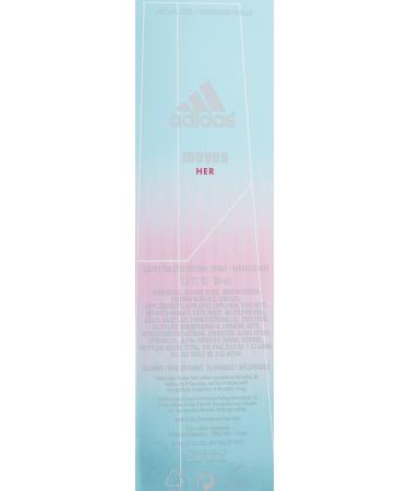 Adidas Moves by Coty for Women 1.0 oz Eau de Toilette Spray (Unboxed) - 1 Fl Oz - Buy Online on GoSupps.com