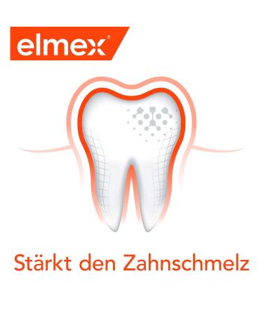 Elmex Toothpaste Caries Protection 75ml | Twin-Active Calcium Fluoride Shield | Buy 4-Pack for Effective Dental Care - Buy Online on GoSupps.com