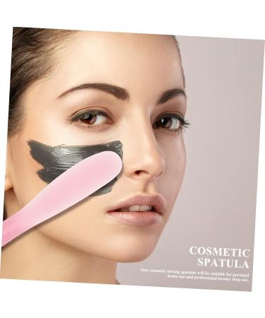 WOONEKY 10pcs Tool Stick Cosmetics Tool Makeup Plate Mixer Mini Pp re-usable 20.5x3x0.6cm Pink - Buy Online on GoSupps.com