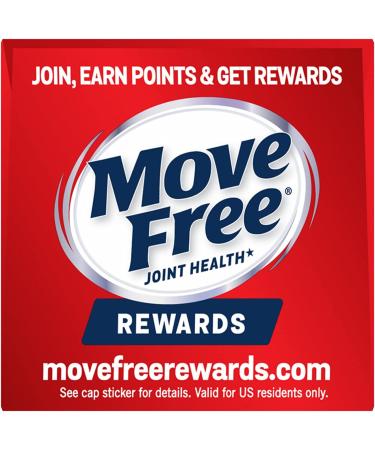 Move Free Advanced Glucosamine Chondroitin + Calcium Fructoborate Joint Support Supplement - 200 Tablets - Buy Online on GoSupps.com