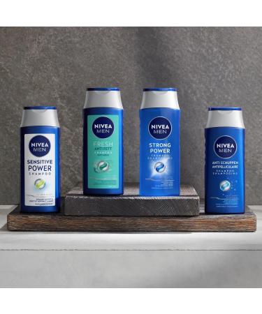 NIVEA MEN Anti Grease Shampoo for oily hair with sage for men 400 ml - Buy Online on GoSupps.com