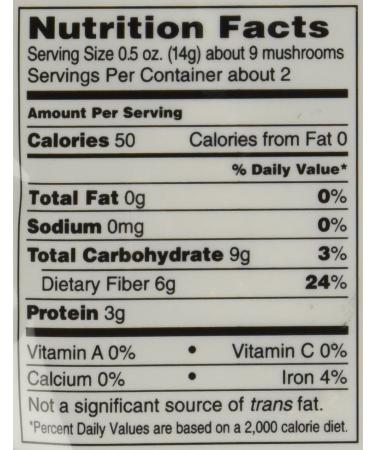 Dynasty Whole Shiitake Mushrooms 1oz - Premium Quality Mushrooms for Cooking and Health Benefits - Buy Online on GoSupps.com