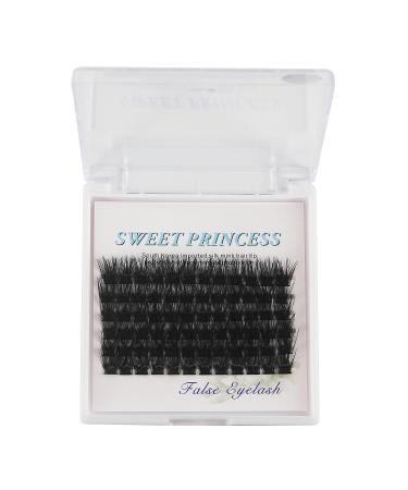Bodermincer 3D Effect 14MM Eyelash Extensions - 72 Cluster Bundles, Natural Style | Glue Bonded Individual Lash - Buy Online on GoSupps.com