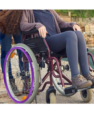 Wheelchair Push Rim Grips Covers 22/24in Wheelchair Push Rim Covers Wheelchair Rear Wheel Push Ring Protective Cover 1 Pair Non-Slip Wear-Resistant Hand Push Cover Orange 24in Orange 24in - Buy Online on GoSupps.com