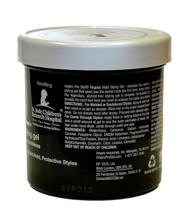 Pro Styl Protein Styling Gel 6 oz - Pack of 6 | Best Hair Gel for Strong Hold | International Shipping Available - Buy Online on GoSupps.com