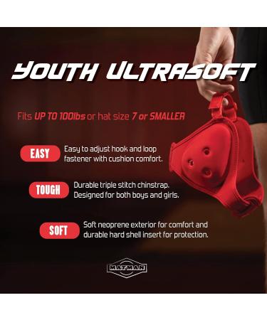 Shop Matman Ultra Soft Adjustable Wrestling Head Gear - Ear Guard for Youth & Adults - Black - Buy Online on GoSupps.com