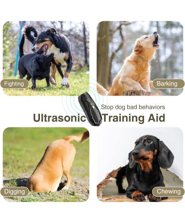 Anti Barking Device Auto Dog Barking Deterrent Devices Stop Dog Barking Ultrasonic Anti Barking Device Dogs Bark Stopper LED Indicate Indoor Outdoor Bark Control Training For Small Medium Large Dogs - Buy Online on GoSupps.com