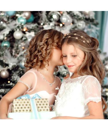 WLLHYF Metal Star Headband Rhinestone Alloy Hairband Decorative Crystal Hair Hoop Gold Sliver Headpiece Hair Accessories for Women Girls Party Bride Bridesmaids (1 gold + 1 slver) - Buy Online on GoSupps.com