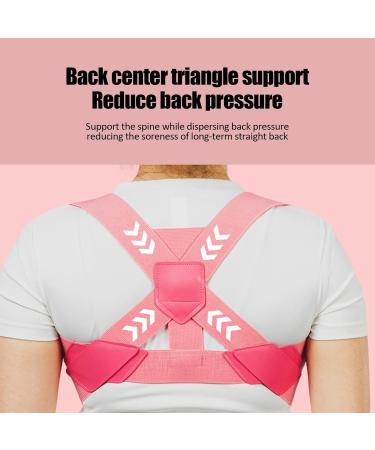 Back Brace Posture Corrector | Adjustable Shoulder Brace Belt - Multi-Functional Training Aid for School Gym Work Area and Home - Buy Online on GoSupps.com