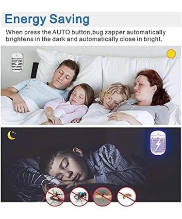 Led Uv Light Lamp Mosquito Killer Lamp Indoor Electronic Mosquito Repellent Killer Anti Killer Bug Trap for Living Room Bed Boom Kitchen Black Friendly321 - Buy Online on GoSupps.com
