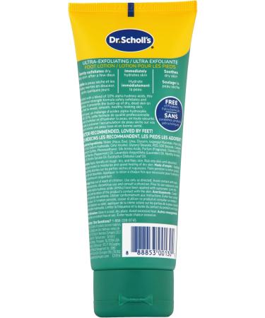 Dr. Scholl's Ultra Exfoliating Foot Cream Hydrates and Exfoliates Extremely Dry Skin 100 grams - Buy Online on GoSupps.com