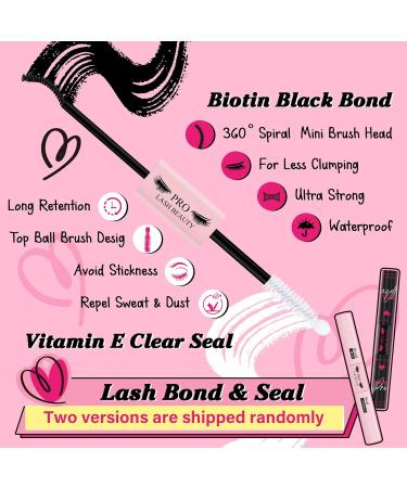 PRO DIY Eyelash Extension Kit - 280 PCs Individual Eyelashes Applicator & Brush for Beginners | 30D+40D 9-15 Mix - Buy Online on GoSupps.com