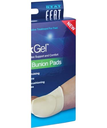 Neat Feat Spandex Gel Cushion Bunion Pads - Medium (Pair) | Pain Relief for Bunions - Buy Online on GoSupps.com