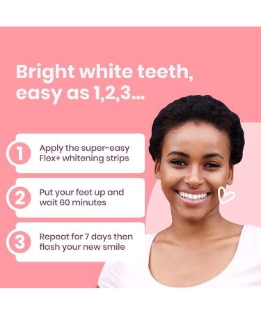 DrDent Professional Teeth Whitening Strips - 21 Treatments - Safe for Enamel - Non Sensitive - Pack of 42 Strips + Mouth Opener - 1 Count - Buy Online on GoSupps.com