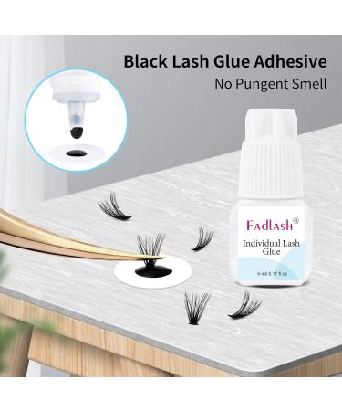 Individual Lash Glue for DIY Cluster Lashes - Fast Drying 3-5 Seconds Long Lasting 7-15 Days 5ml - Ideal for Eyelash Extensions - Buy Online on GoSupps.com