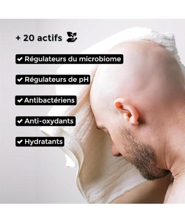 BOTAK Gift Set for Shaved/Shorn/Bald Head Care | 99% and 97% Natural Origin Vegan French | Daily Routine | Regulates pH and Microbiome - Buy Online on GoSupps.com