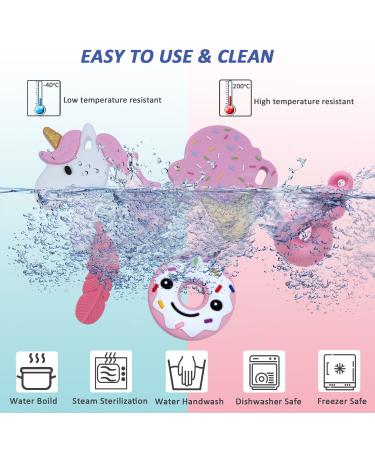 Sensory Chew Necklaces for Girls - 5 Pack Autism Teething Necklace Chew Toys for Kids with ADHD - Silicone Chewable Necklaces Reduce Chewing & Fidgeting - Perfect for Children & Adults with Special Needs - Buy Online on GoSupps.com