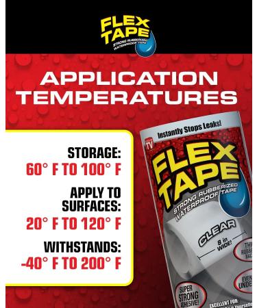 Flex Tape Mini Super Strong Waterproof Tape  White - Buy Online on GoSupps.com