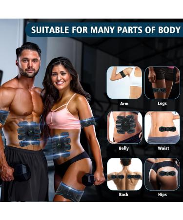 Afaneep EMS Abdominal Muscle Trainer - Ultimate Belly Coach for Fat Loss & Core Strength | International Shipping - Buy Online on GoSupps.com