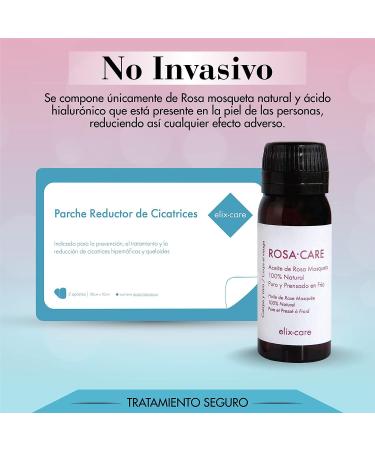 FMITA Pack Cicatrices reduction plaster with hyaluronic acid + 100 natural rose ideal for scars and queloids caesareans aesthetic operations burns - Buy Online on GoSupps.com