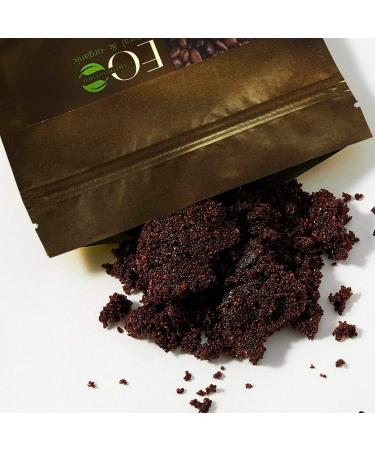 EO Laboratorie Natural Dry Face & Body Scrub - Coffee & Cinnamon Antioxidant 200g | Best Exfoliating Skincare for Glowing Skin - Buy Online on GoSupps.com