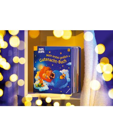 Ministeps: My First Big Bedtime Book - Baby Cardboard Picture Book for 12 Months+ | Best Reading Book for Early Development - Buy Online on GoSupps.com
